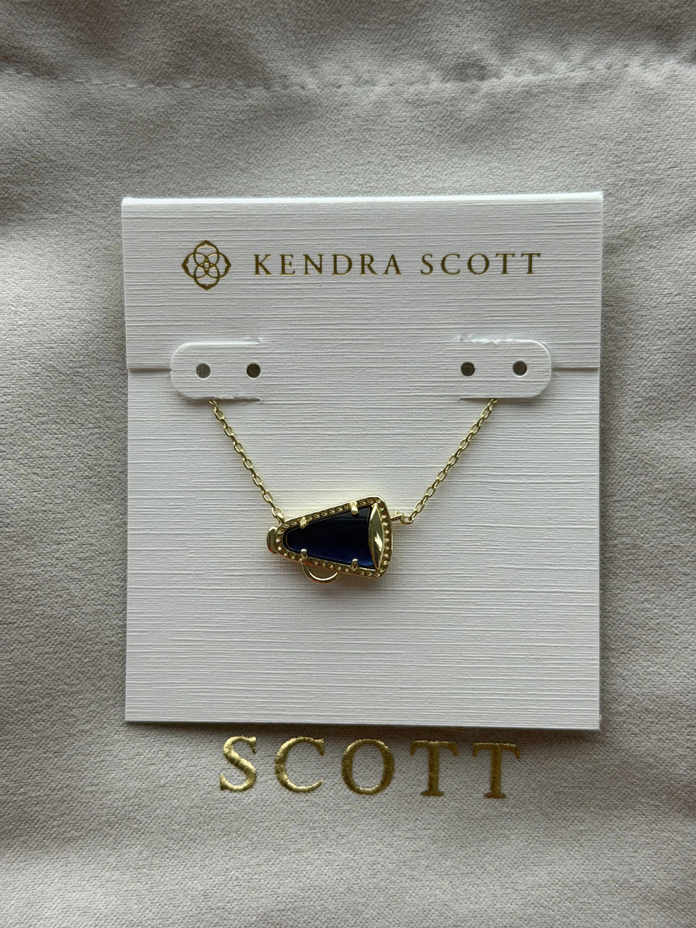 Kendra Scott Blue Pendant Necklace